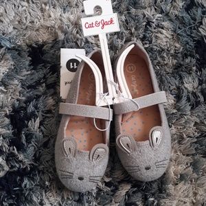 Cat & Jack Grey Mouse Shoes
